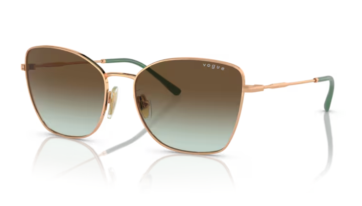 Óculos de Sol Vogue 515E8 Ouro Lateral